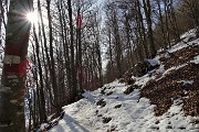 Sulle nevi del Rif. Gherardi (1650 m) e dell’ex-rif. C. Battisti (1670 m) ai Piani d’Alben l’8 febbraio 2019- FOTOGALLERY